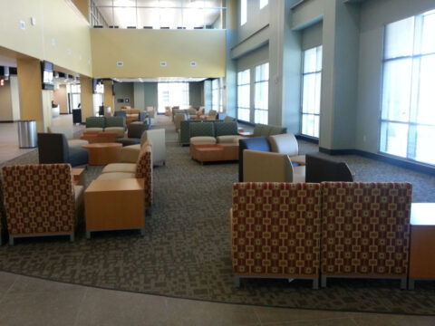 Upgraded commercial flooring renovation project completed by GFC