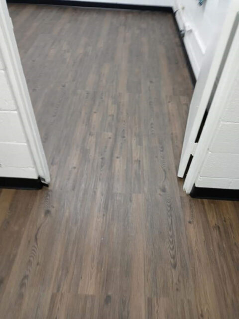 Somerset ISD vinyl flooring renovation completed work by GFC