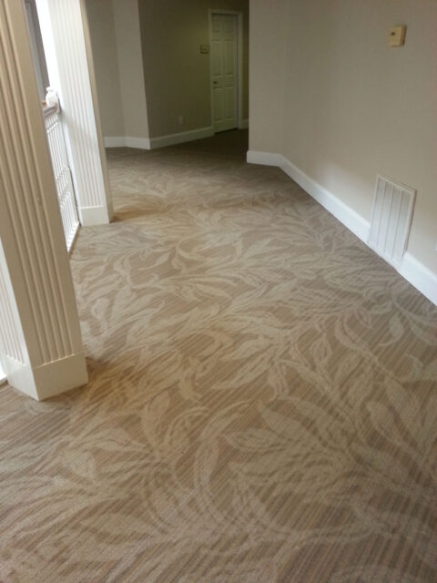 Upgraded commercial flooring renovation project completed by GFC