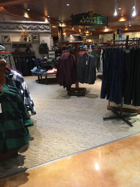 Commercial flooring renovation project completed by GFC