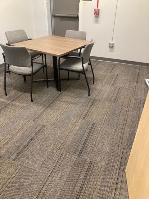 Commercial flooring renovation project completed by GFC