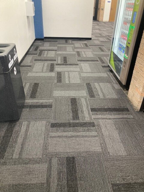 Commercial flooring renovation project completed by GFC